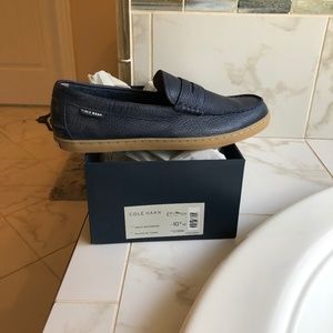 Cole Haan Penny Loafer Blue